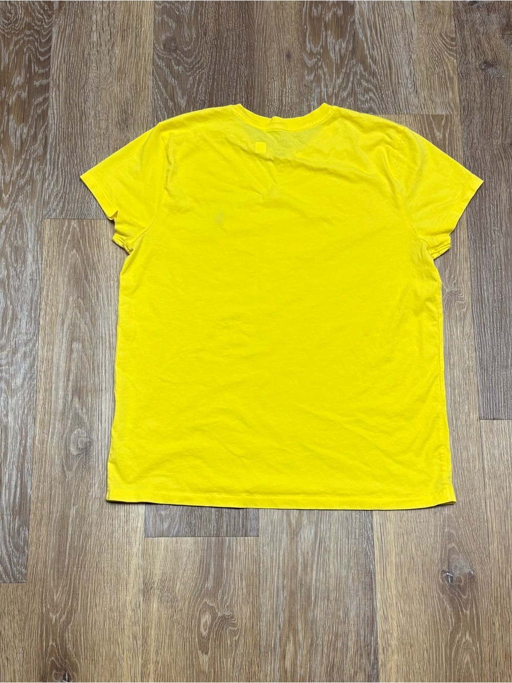 Polo by Ralph Lauren Bright Yellow Crewneck Tee with Blue Pony - Picture 6 of 6